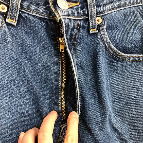 Vintage Y2K Levi’s 550 Straight Relaxed Fit Baggy High Rise Jeans 32x32 - Picture 4 of 7